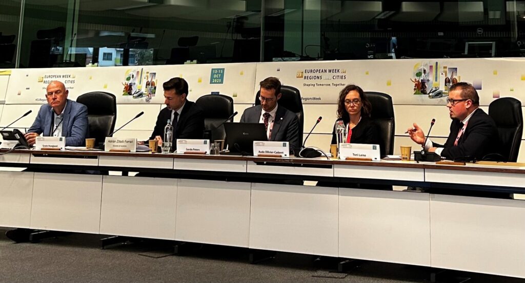 Euroopan alueiden ja kaupunkien viikko paneelikeskustelu