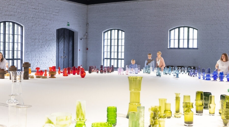 suomen lasimuseo riihimäellä, lasitaidetta