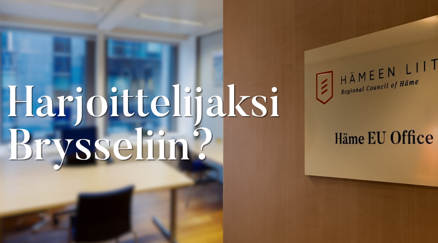 eu office harjoittelijahaku